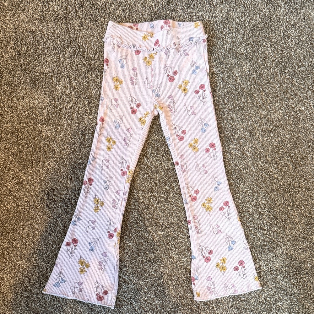 Floral Flared Leggings Zara Kids